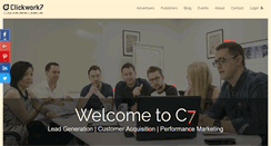 Desktop Screenshot of clickwork7.com